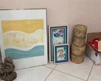 Assorted Signed & Framed Art