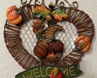Welcome Sign Fall Decor'