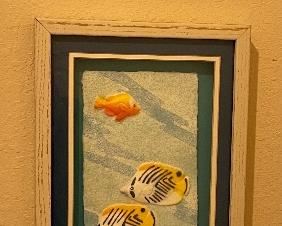 Framed Fish Art