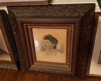 Vintage Framed Family Photos