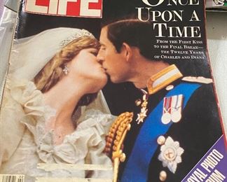 Life Magazine Once Upon A Time Princes Di and Prince Charles Twelve Years of a Royal Couple