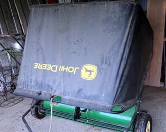 John Deere Pull Behind Lawn Sweeper, 42" Wide