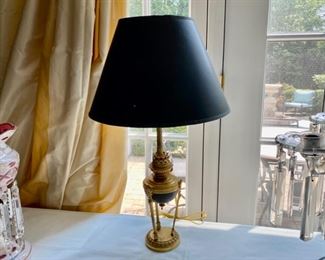 small French table lamp