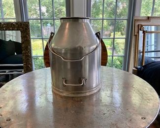 vintage milk can