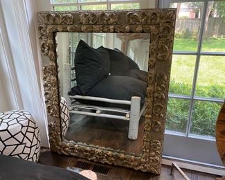 gorgeous carved mirror