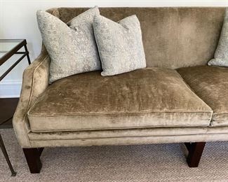 $1200.00 Thomas O'Brien for Century sofa 35"h x 79 1/2" l x 34"d (purchased for $4,400.00)