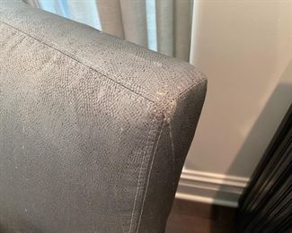 $750.00 Pair of Lee armchairs 33 1/2"h x 28"w x 31"d