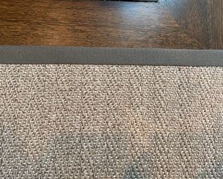 $975 Custom Herringbone tweed rug 11' x11'