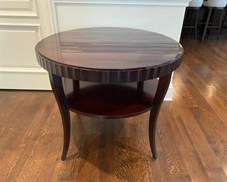 $875.00 Barbara Barry for Baker center table 30 1/2"h x 38" diameter