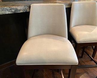 $1600.00 5 Bernhardt Bailey Barstools 48"h x 19 1/2"w 20"d (purchased for $5400.00)