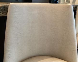 $1600.00 5 Bernhardt Bailey Barstools 48"h x 19 1/2"w 20"d (purchased for $5400.00)