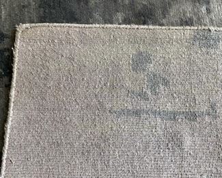 $750.00 Indian bamboo silk rug 9' x 12' needs cleaning (Purchased for $4800.00)