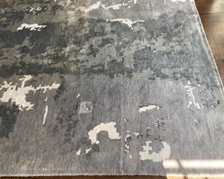 $750.00 Indian bamboo silk rug 9' x 12' needs cleaning (Purchased for $4800.00)