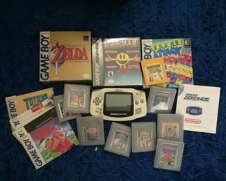 Atari and Game Boy systems and games!