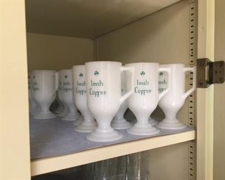Irish Coffee mugs.