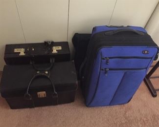 Suitcases.