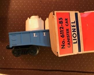 Lionel No. 6112-85 Canister Car.