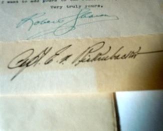 Autograph of Eddie Rickenbacker