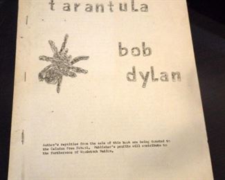 Bootlegged 'Tarantula' by Dylan