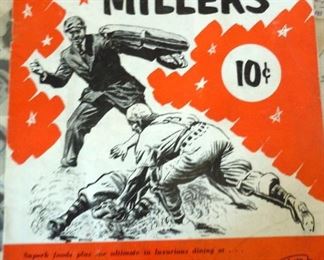 Vintage Minneapolis Miller's Program