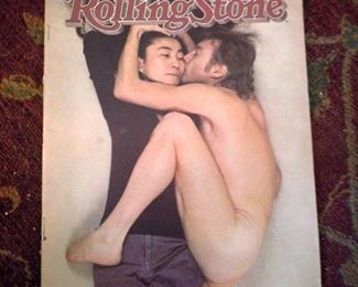 Rolling Stone Magazine with John and Yoko