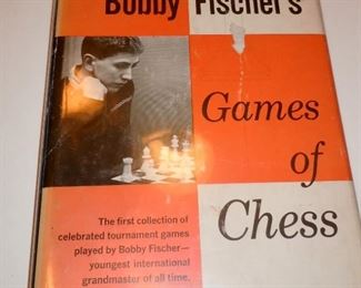 First edition of Bobby Fischer's Games of Chess