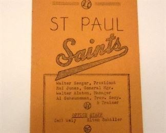 St. Paul Saints 1948 Roster