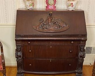 Carved Secretary