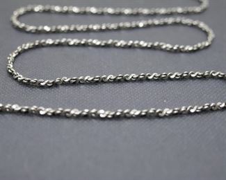 James Avery Sterling Silver Chain Necklace