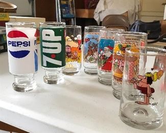 Trademark and themed glasses