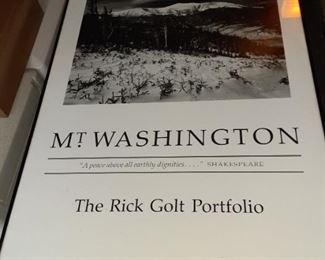 Mount Washington print. The Rick Golt portfolio. 23 in wide by 35 in tall