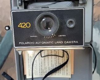 420 Polaroid automatic land camera