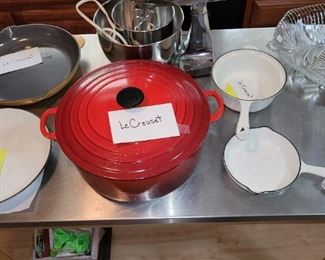 Le Creuset cooking ware