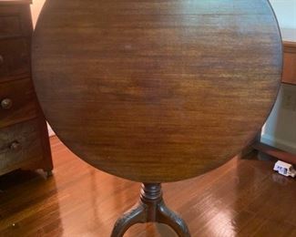 Antique Walnut Pedestal Table