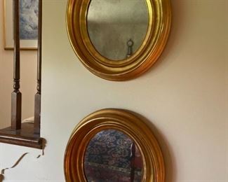 Atq Oval Framed Mirrors