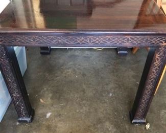 Chippendale Style Mahogany End Table