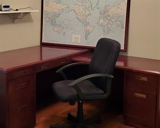 Desk, Chair Map