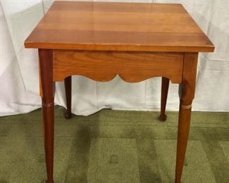 Early American Maple Accent Table