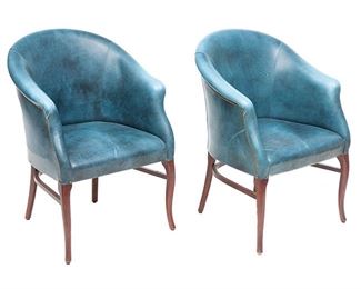 Pair of Danish Mid-Century Arm Chairs