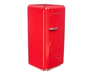 Retro 1950's Red SMEG Refrigerator