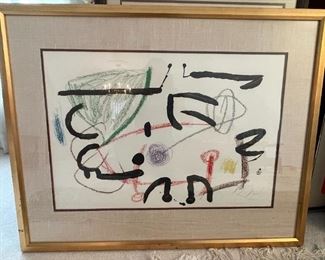 It's attributed to Joan Miro