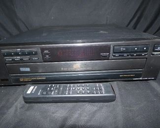 Sony Compact 5-Disc Player (CDP-C221) includes remote