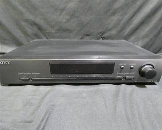 Sony AM/FM Stereo Tuner ST-JX421, quartz lock digital synthesizer