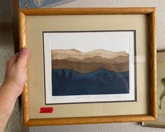 Artist Proof "Mountain Haze"                                                     signed, Sue Tushingham McNary
