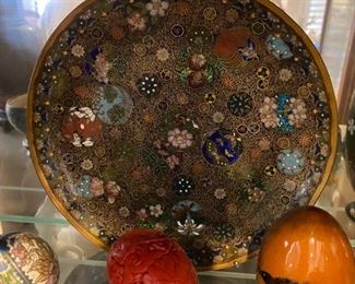 Fine Cloisonne charger