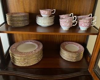 set of Crown Staffordshire china                                          
   Made in England