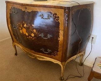 Inlaid Bombay chest