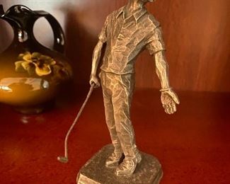 Golfer signed Philip Kraczkowski, 1971