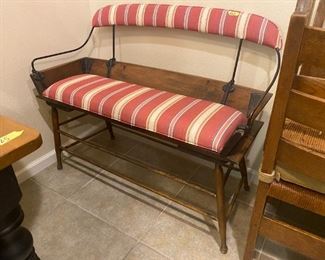 Buckboard bench