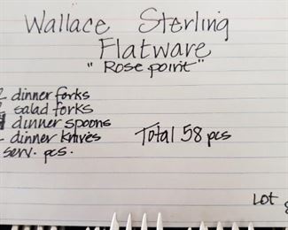 Wallace Sterling flatware